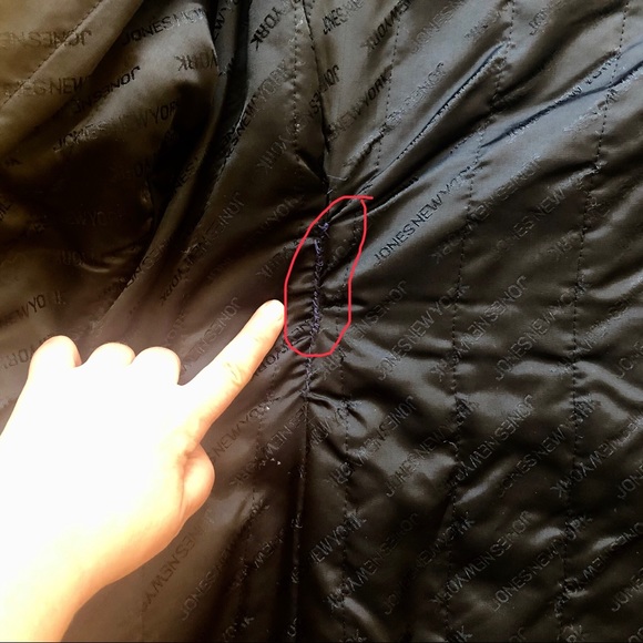 Jones New York Leather Jacket - Picture 7 of 7